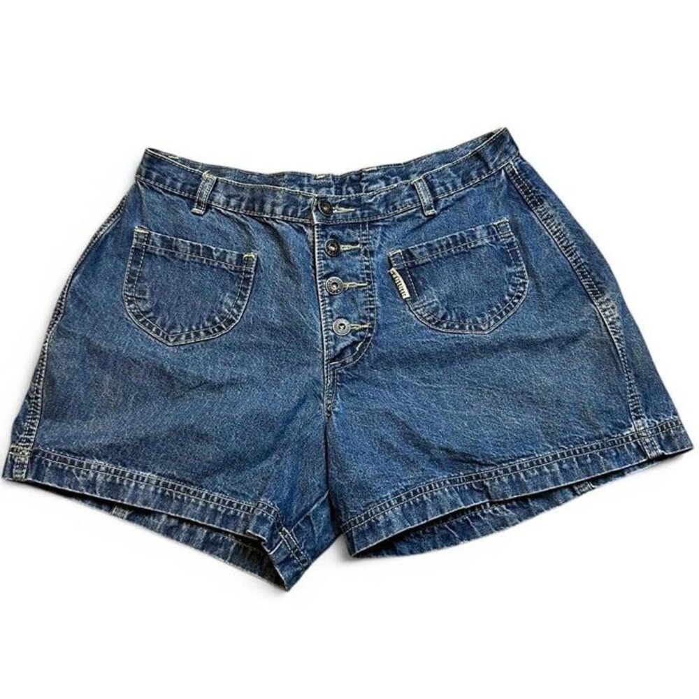 Vintage Y2K denim punk skater Tululu jeans shorts 32 waist